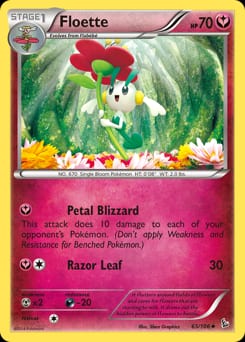 2014 Flashfire Floette #65 card