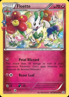 2016 Generations Floette #RC18 card