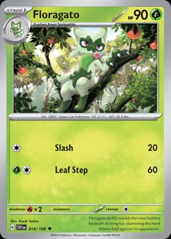 Scarlet & Violet Floragato #14 card