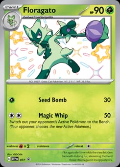Scarlet & Violet Black Star Promos Floragato #77 card
