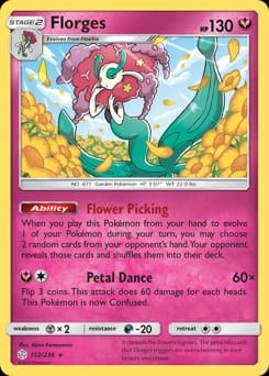 Cosmic Eclipse Florges #152 card