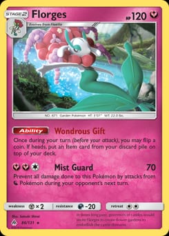 Forbidden Light Florges #86 card
