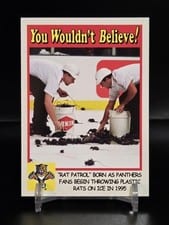 2024-25 Parkhurst Champions You Wouldn't Believe Florida Panthers #YB-9 card