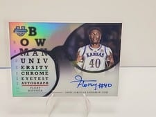 2024-25 Bowman University Chrome Eye Test Autographs Flory Bidunga #ETA-FB card