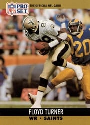1990 Pro Set Base Set Floyd Turner #590 card