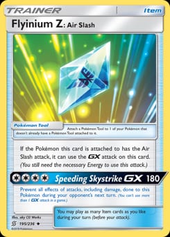 Unified Minds Flyinium Z: Air Slash #195 card