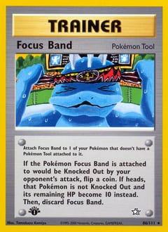 Focus Band Neo Genesis card