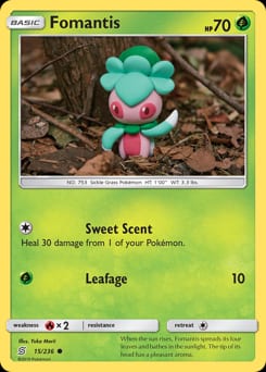 Unified Minds Fomantis #15 card