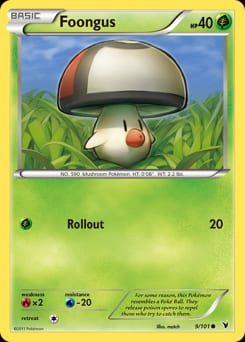 Noble Victories Foongus #9 card