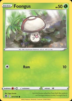 Silver Tempest Foongus #11 card