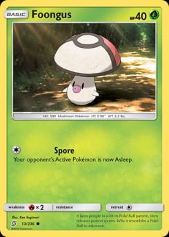 Unified Minds Foongus #13 card