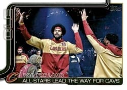 2025-26 Topps Base Set For The Land: All-Stars Lead The Way For Cavs #278 card