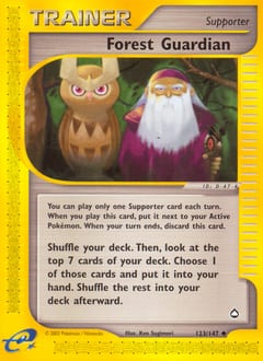 Aquapolis Forest Guardian #123 card