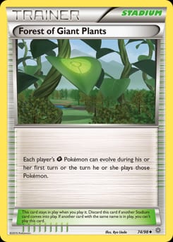 2015 Ancient Origins Forest of Giant Plants #74 card