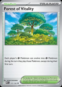 Mega Evolution Forest of Vitality #117 card
