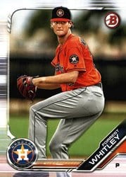 2019 Bowman Prospects Forrest Whitley #BP-52 card