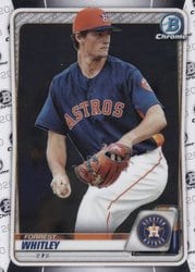 2020 Bowman Chrome Prospects Forrest Whitley #BCP-70 card