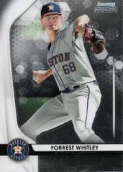 2020 Bowman Sterling Base Set Forrest Whitley #BPR-31 card