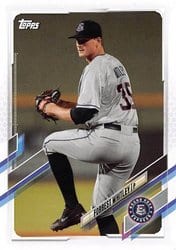 2021 Topps Pro Debut Base Set Forrest Whitley #PD-21 card