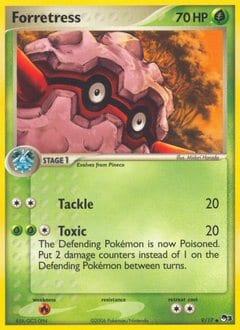 POP Series 3 Forretress #9 card