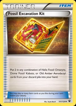 Fates Collide Fossil Excavation Kit #101 card