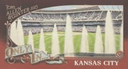 2023 Topps Allen & Ginter Mini Only In... Fountains #OI-12 card