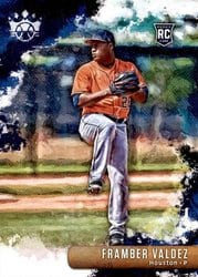 2019 Panini Diamond Kings Base Set Framber Valdez #101 card