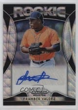 2019 Panini Prizm Rookie Autographs Framber Valdez #RA-FV card