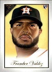 2019 Topps Gallery Base Set Framber Valdez #144 card