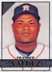 2020 Topps Gallery Base Set Framber Valdez #85 card