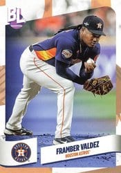 2024 Topps Big League Base Set Framber Valdez #27 card