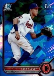 2022 Bowman Sapphire Edition Base Set Fran Alduey #BCP-39 card