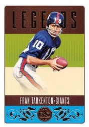2023 Panini Legacy Base Set Fran Tarkenton #117 card