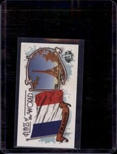 2024 Topps Allen & Ginter Flags of the World Mini France #FOTW-11 card