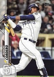 2020 Topps Update Base Set Franchy Cordero #U-226 card