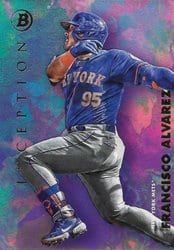 2021 Bowman Inception Base Set Francisco Alvarez #39 card