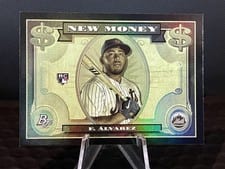 2023 Bowman Platinum New Money Autographs Francisco Álvarez #NM-2 card
