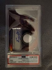 2023 Bowman Platinum Pieces Auto Relics Francisco Álvarez #PPAR-FA card