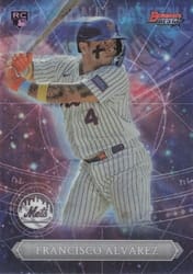 2023 Bowman's Best Astral Projections Francisco Alvarez #AP-18 card