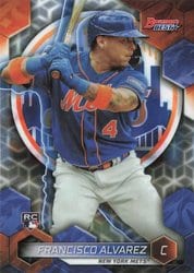 2023 Bowman's Best Base Set Francisco Alvarez #47 card