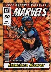 2023 Donruss Marvels Francisco Alvarez #M1 card