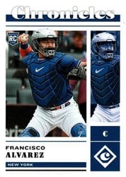 2023 Panini Chronicles Base Set Francisco Alvarez #19 card