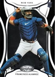 2023 Panini Chronicles Certified Francisco Alvarez #32 card