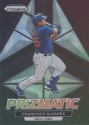 2023 Panini Prizm Prizmatic Francisco Alvarez #P6 card