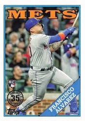 2023 Topps 1988 Topps Baseball (Series 2) Francisco Álvarez #2T88-40 card