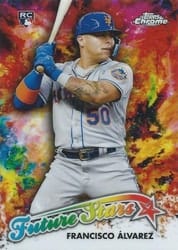 2023 Topps Chrome Future Stars Francisco Álvarez #FS-17 card