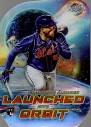 2023 Topps Cosmic Chrome Launched into Orbit Francisco Álvarez #LIO-20 card