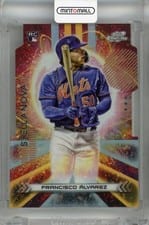 2023 Topps Cosmic Chrome Stella Nova Francisco Álvarez #STN-11 card