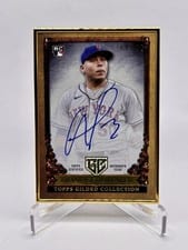 2023 Topps Gilded Collection Gallery of Gold Autographs Francisco Álvarez #GOG-FA card