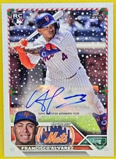 2023 Topps Holiday Autographs Francisco Alvarez #HAC-FA card